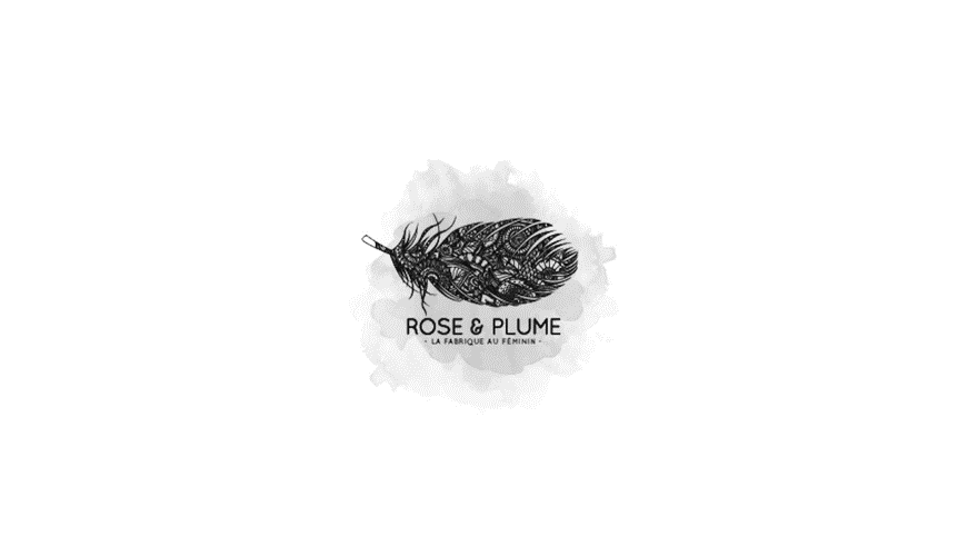 9HC0K1Qg Rose et plume